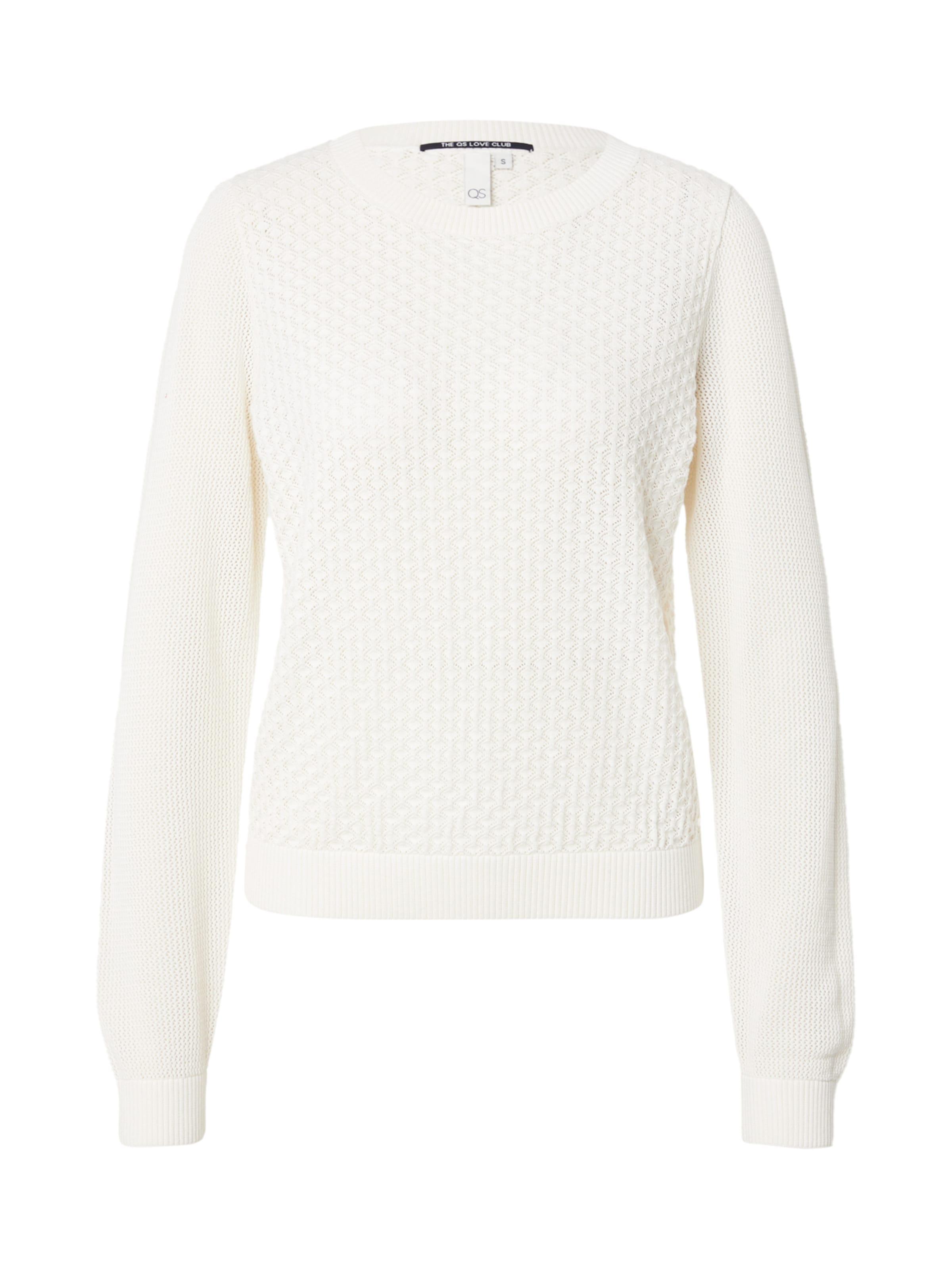 QS Pullover in Beige: Vorderseite