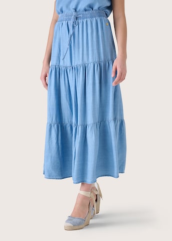 Gonna 'GUS' di Camomilla in blu: frontale