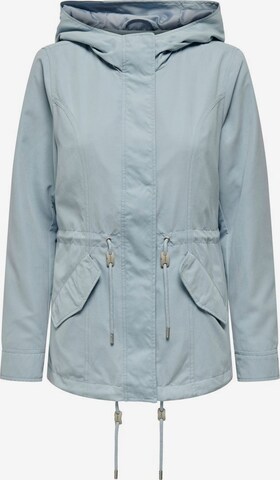 ONLY Between-Seasons Parka in Blue: front