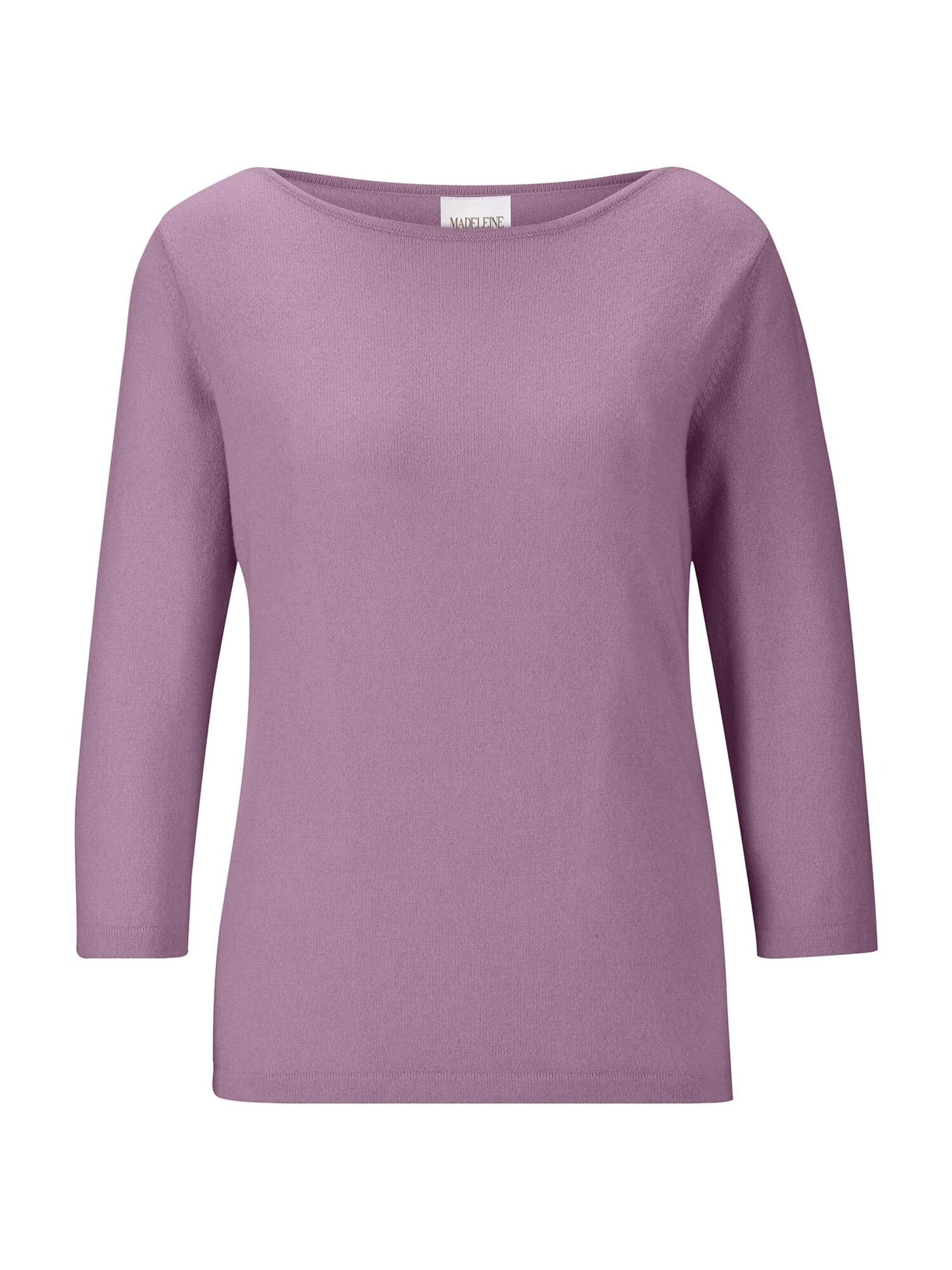 Pull-over MADELEINE en violet : devant