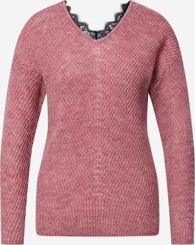 VERO MODA Pullover 'STINNA' in pink / schwarz, Produktansicht