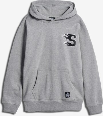 SOMETIME SOON Sweatshirt in Grey: front