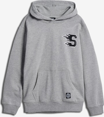 SOMETIME SOON Sweatshirt in Grey: front