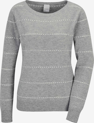 MADELEINE Pullover in Grau: Vorderseite