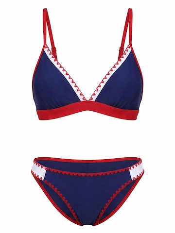 Cupshe Trojuholníky Bikiny 'CAA12C4F196TE' - Fialová