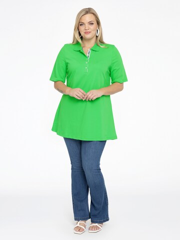 Yoek Shirt in Groen