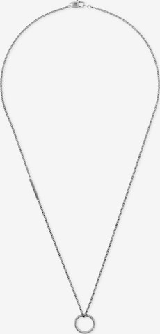 UNSAME Necklace in Silver: front