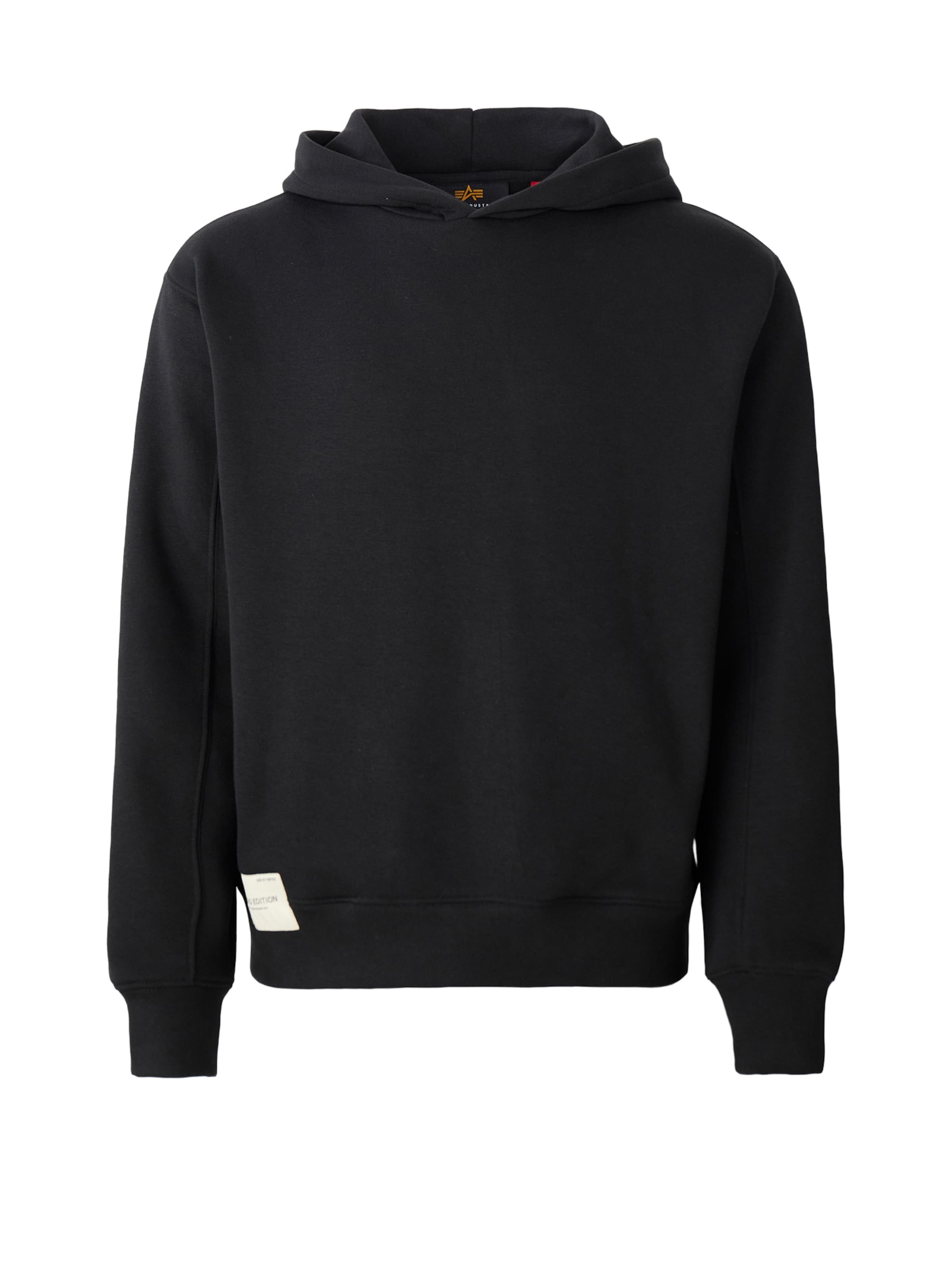 ALPHA INDUSTRIES Sweatshirt 'Studio Edition' in Black: front