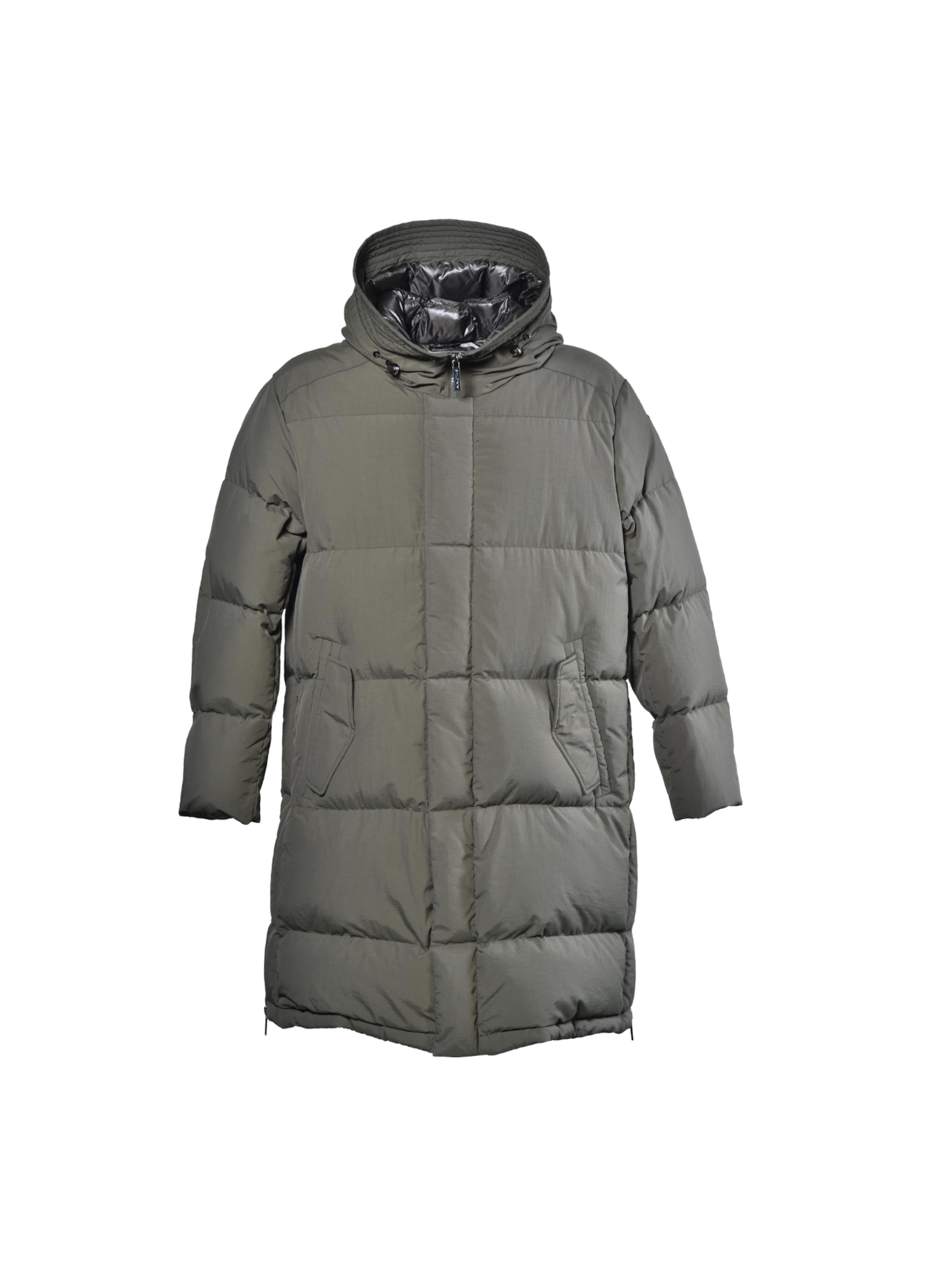 BALDININI Winterjas in Groen: voorkant