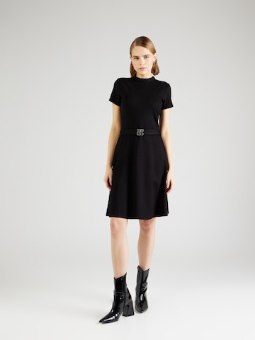 HUGO Red - Vestido 'Nerion' em preto: frente