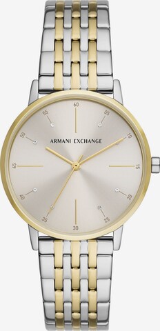 ARMANI EXCHANGE Uhr in Gold: predná strana