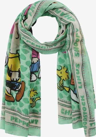 Écharpe 'PEANUTS' CODELLO en vert : devant