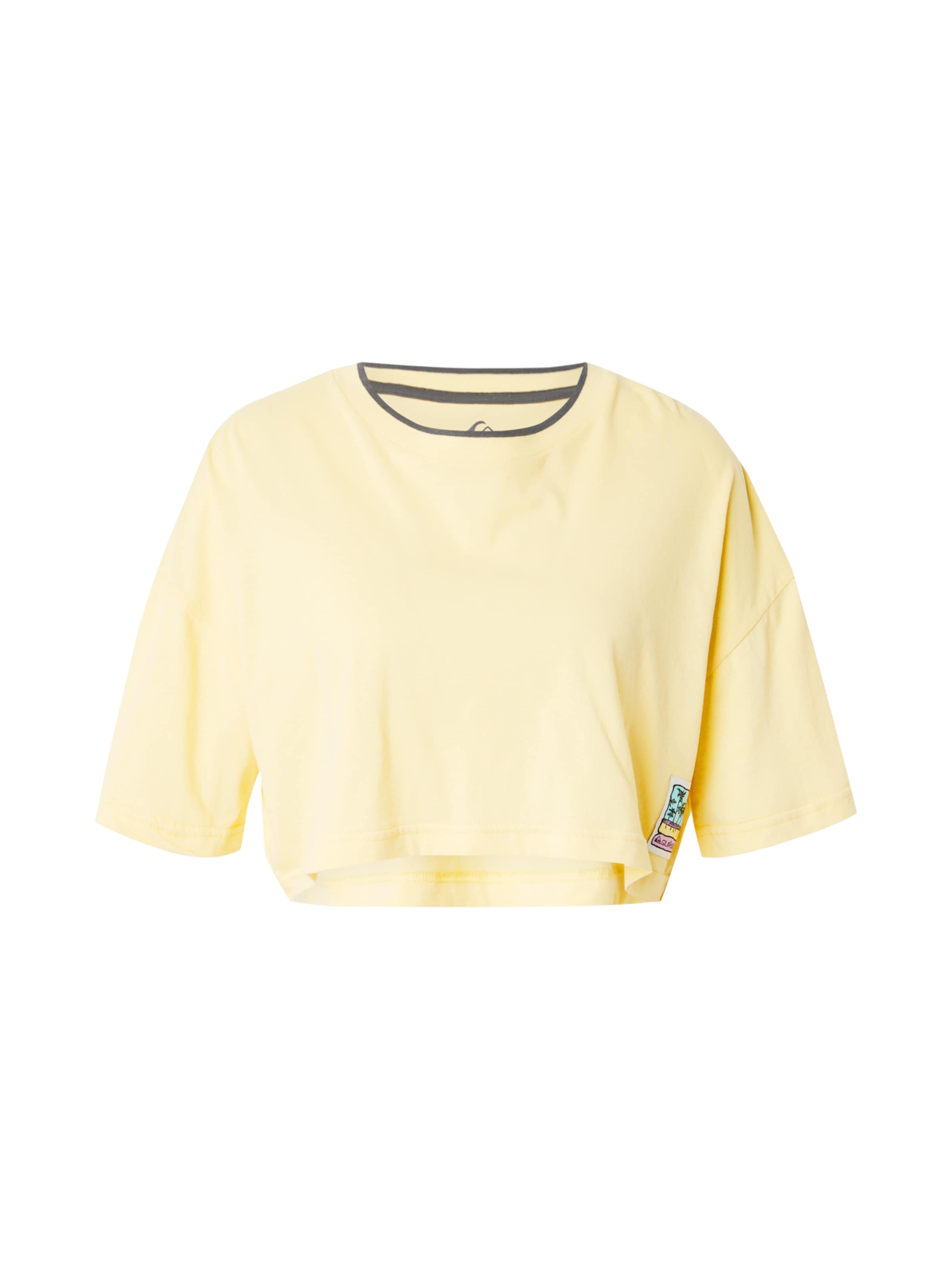 QUIKSILVER Póló - sárga: elől