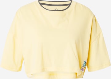 QUIKSILVER T-Shirt in Gelb: Vorderseite