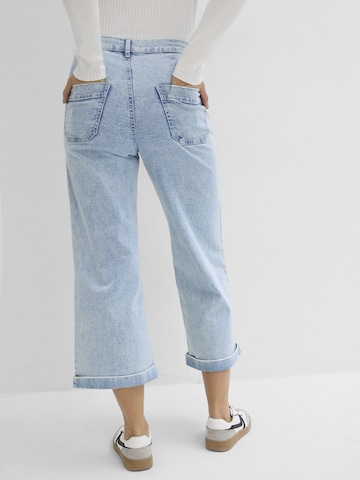 bonprix Loosefit Jeans in Blauw