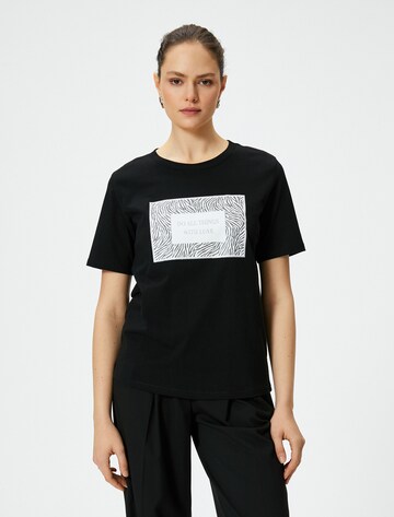 Koton Shirt in Zwart: voorkant