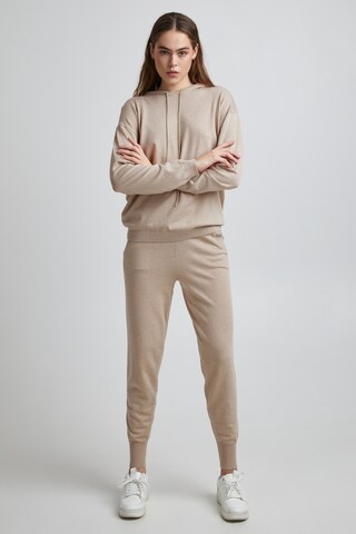 PULZ Jeans Pullover 'Sara' in Beige