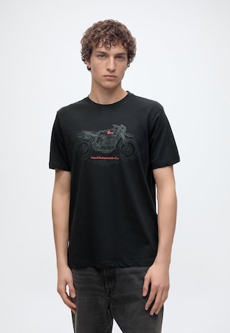 Petrol Industries Shirt in Black: front