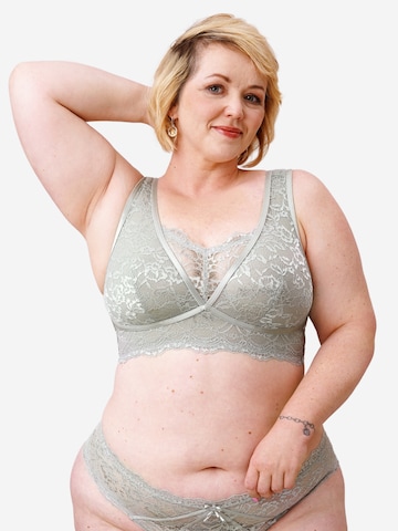 SugarShape Bralette Bra 'Eliana' in Beige: front