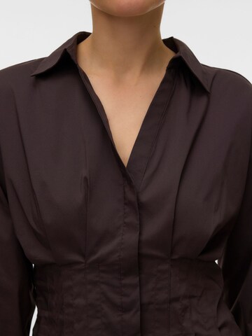 VERO MODA Bluse 'VMLotus' i brun