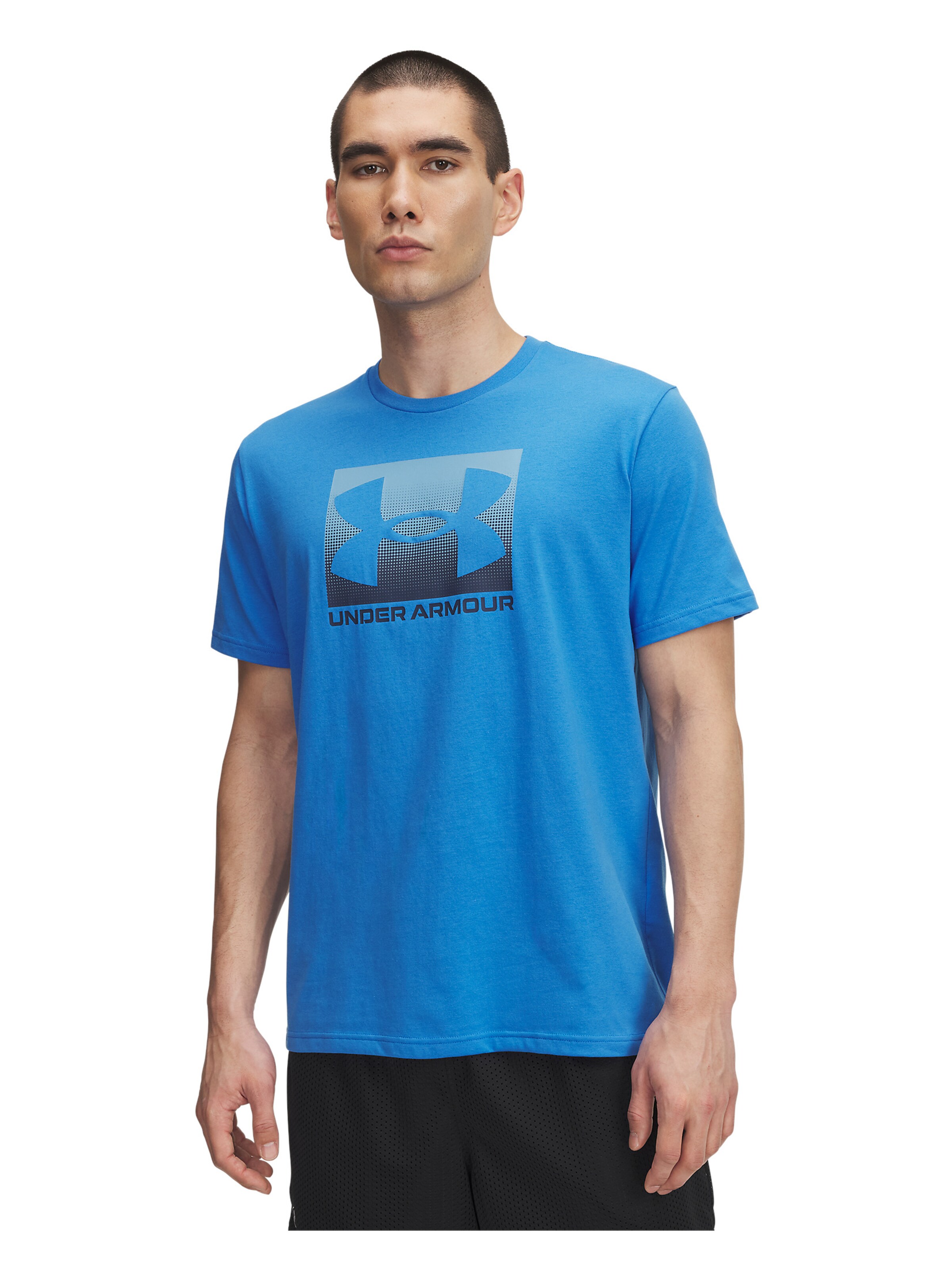 UNDER ARMOUR Performance shirt in Blue: front