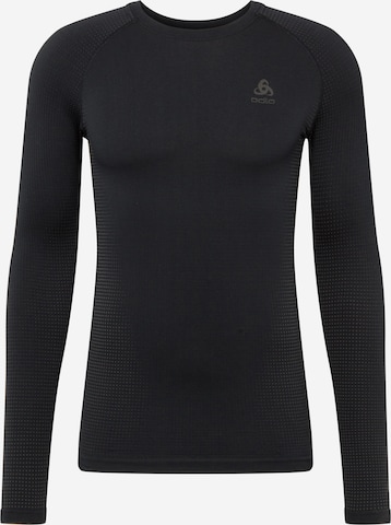 Base Layer ODLO en noir : devant