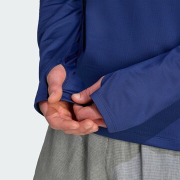 ADIDAS PERFORMANCE Functioneel shirt 'Own The Run' in Blauw