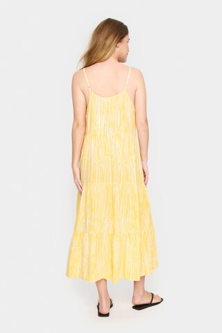 SAINT TROPEZ Dress 'Eda' in Yellow