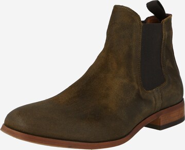 Shoe The Bear Chelsea Boots in Green: front