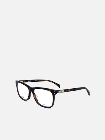 MOSCHINO Zonnebril 'Moschino MOS501 54/16/145 Eyewear Frame' in Bruin: voorkant