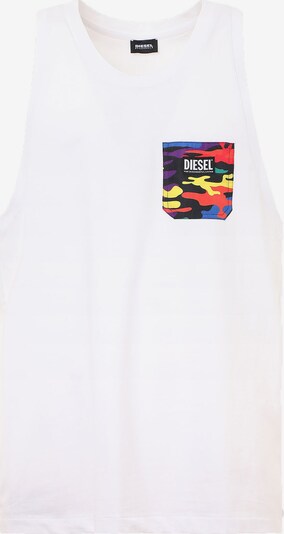 DIESEL T-Shirt in mischfarben / weiß, Produktansicht