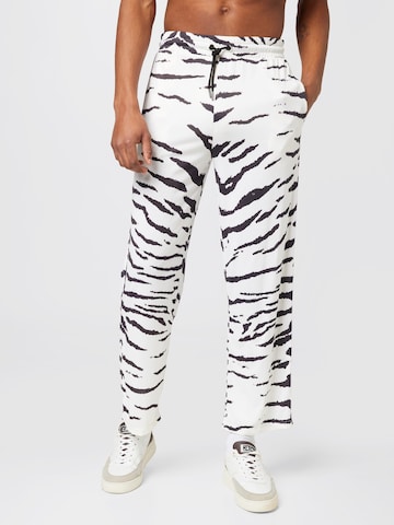 Smiles Loose fit Pants 'Bela' in White: front