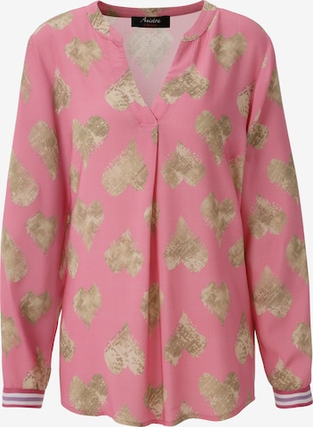 Aniston CASUAL Blouse in Pink: front