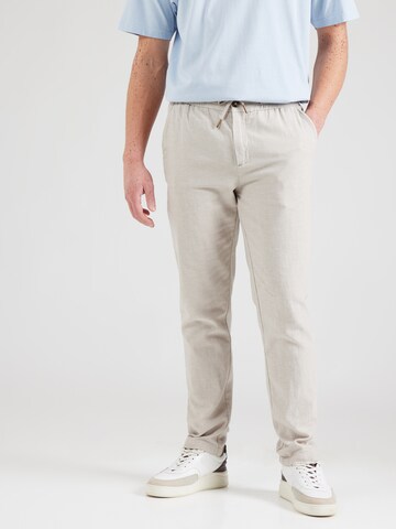 SCOTCH & SODA Tapered Pants 'Warren' in Grey: front