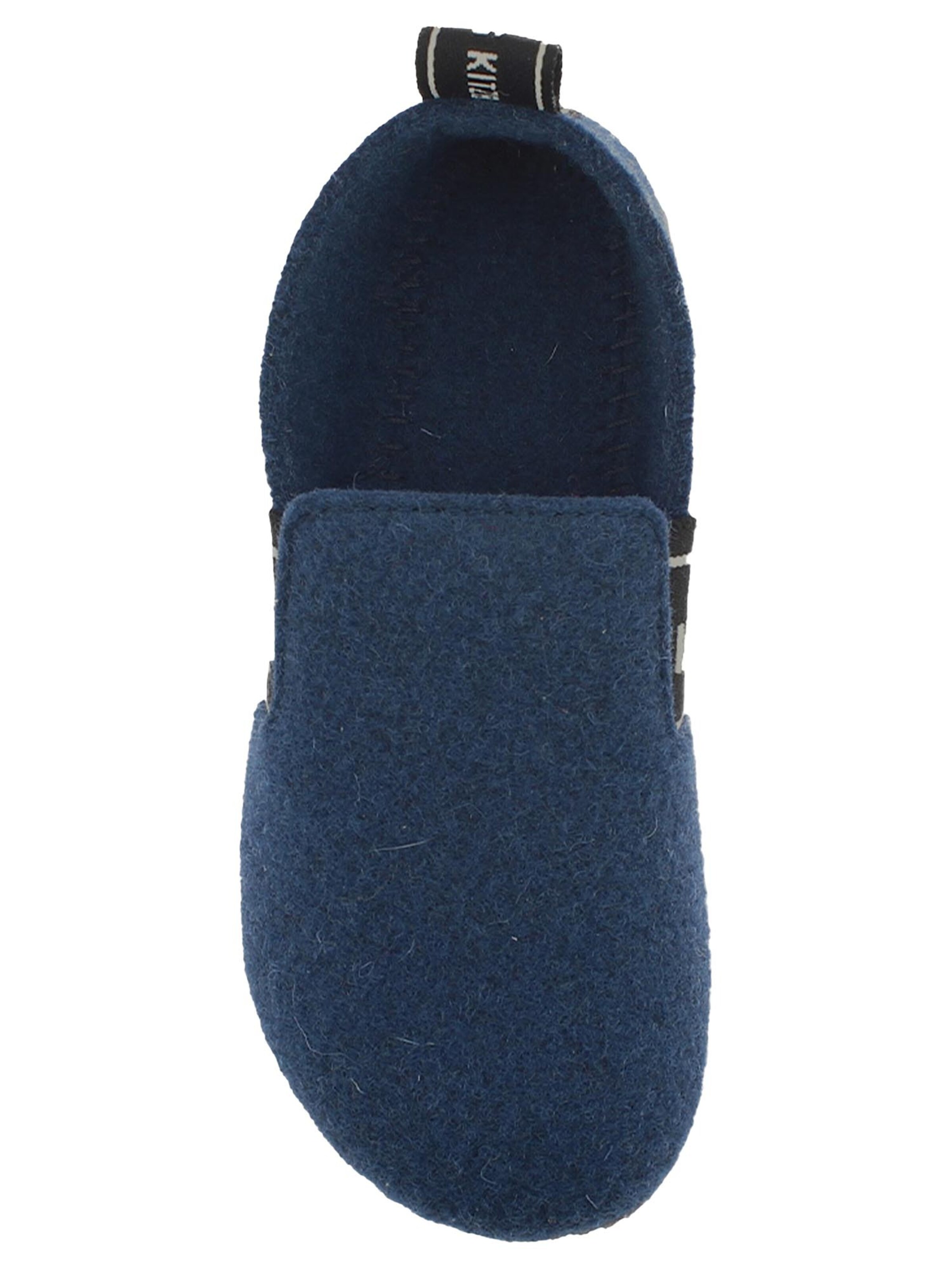 Living Kitzbühel Slippers 'Filz' in Blue