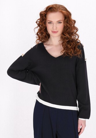 Pullover di DreiMaster Klassik in blu: frontale