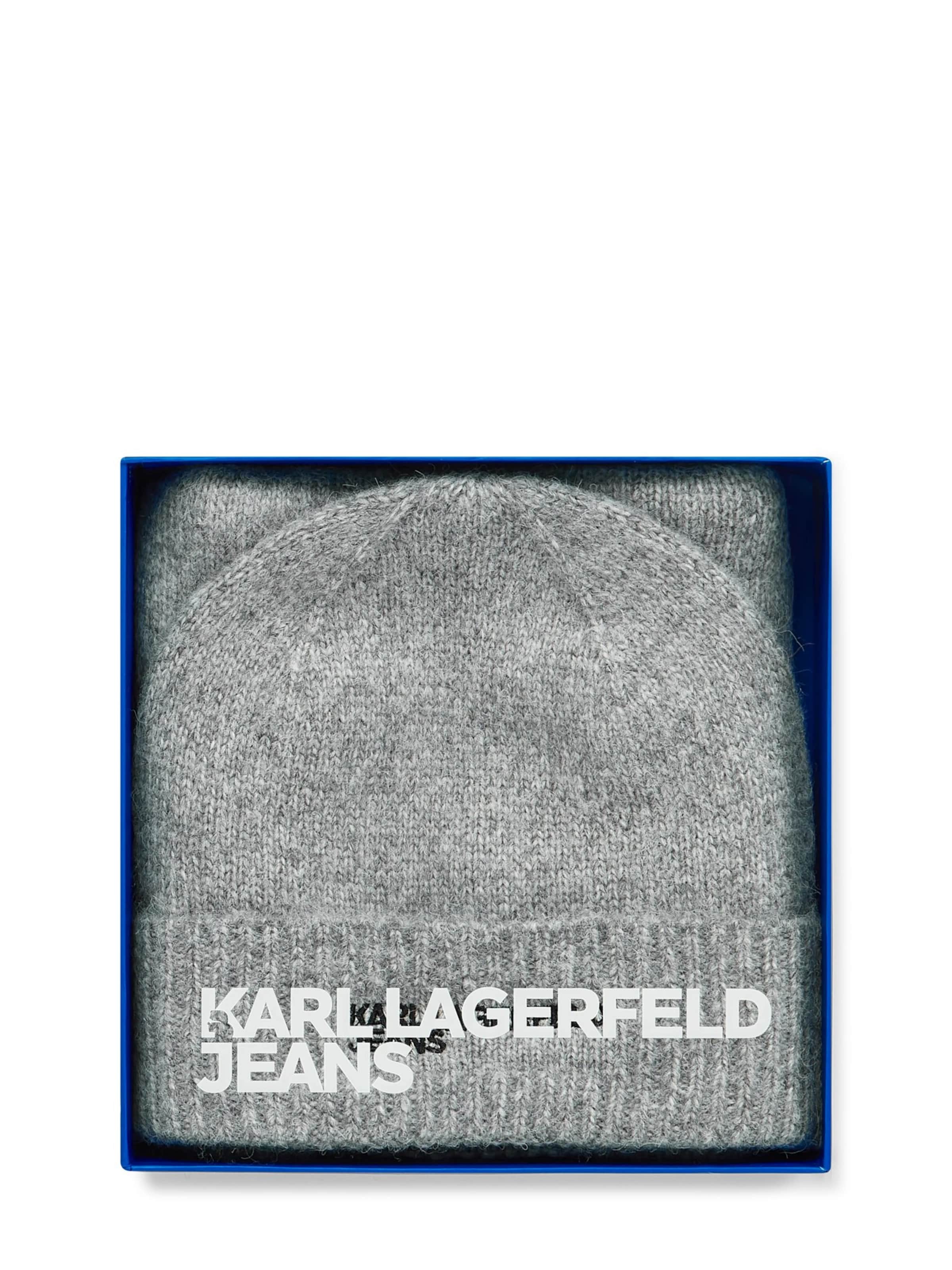 KARL LAGERFELD JEANS Шапка в сиво
