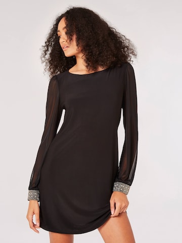 Apricot Cocktail dress in Black: front