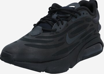 Nike Sportswear Platform trainers in Black: front