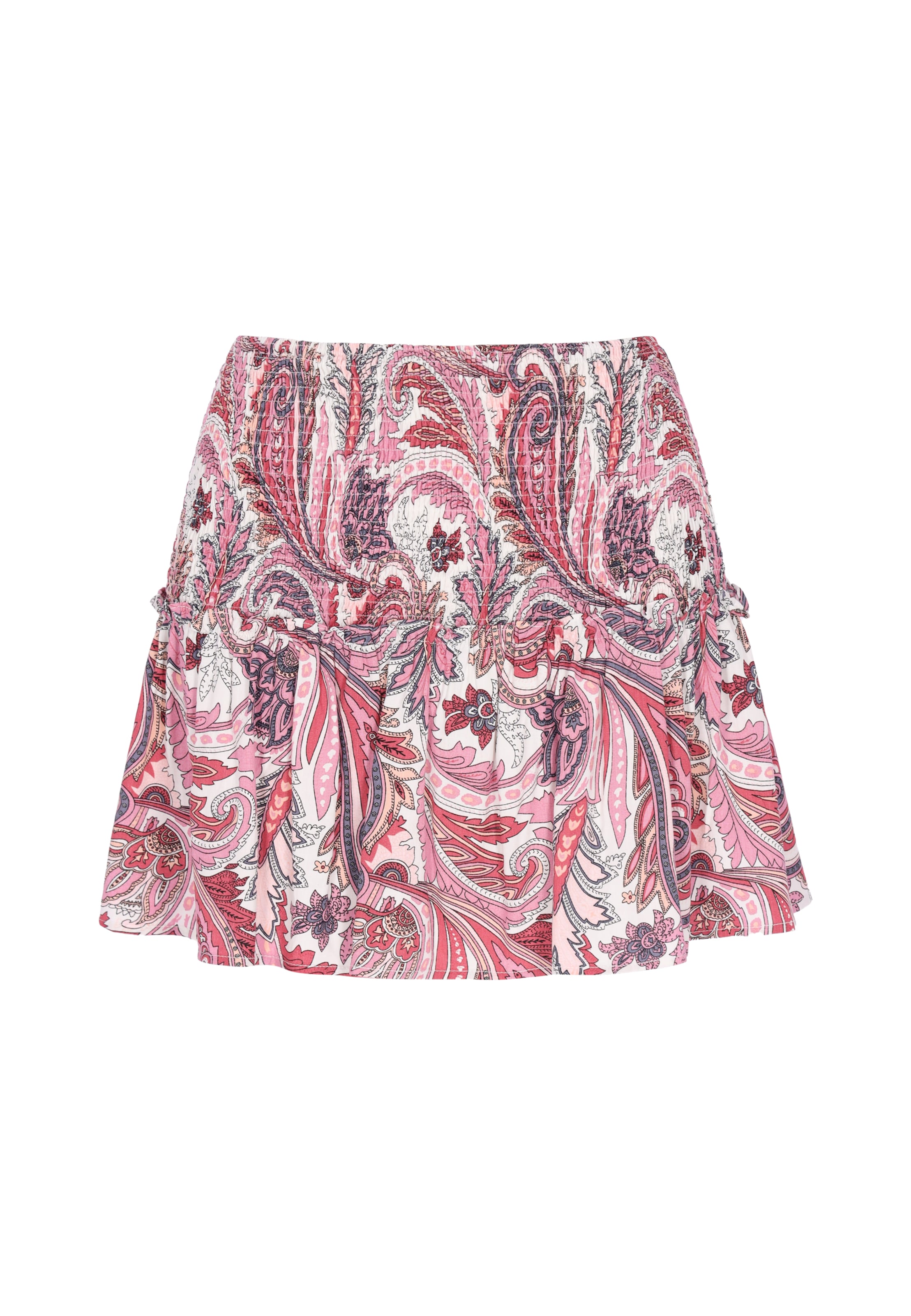 Jupe 'Festival' IZIA en rouge : devant