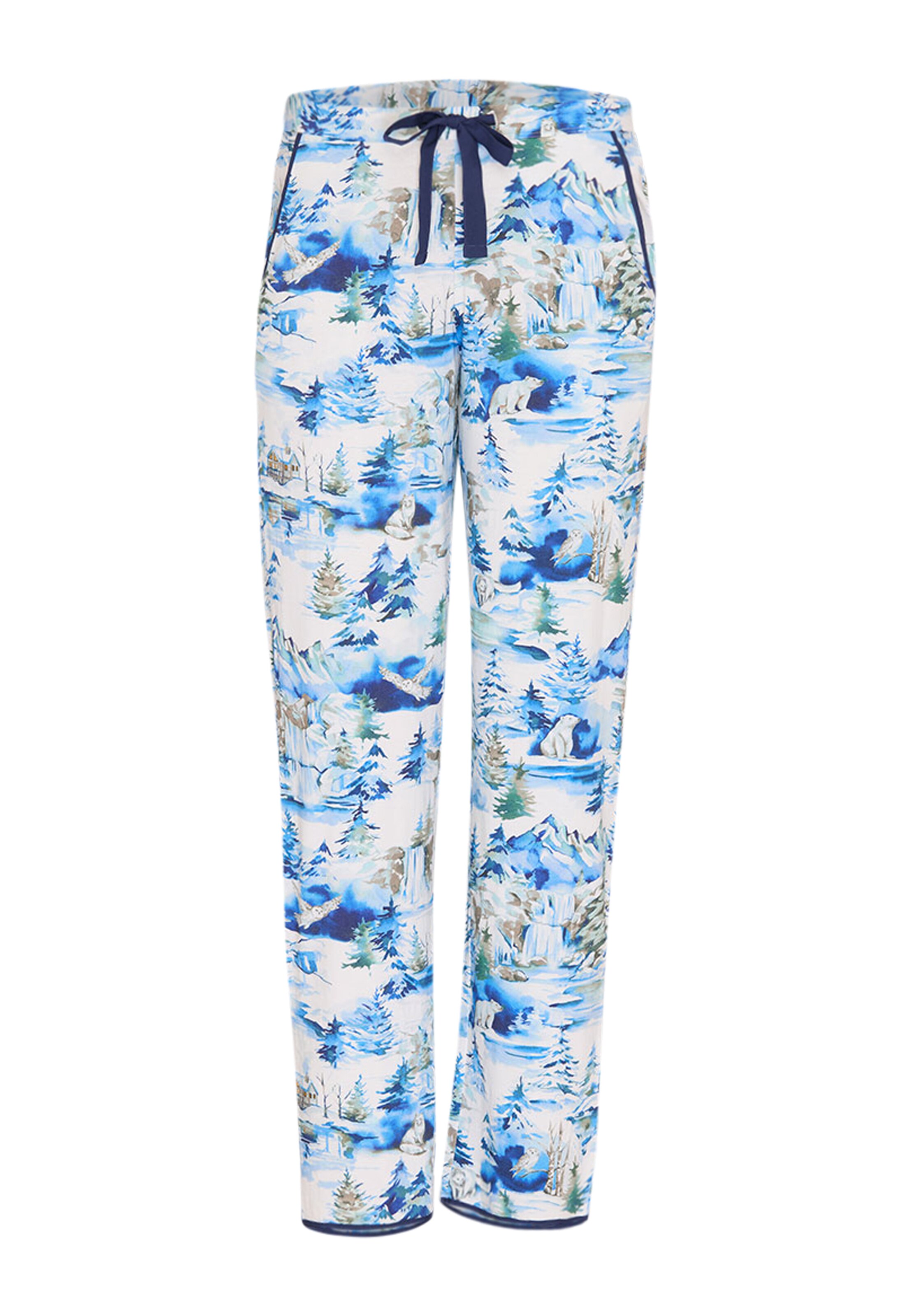 Cyberjammies Pyjamabroek in Blauw: voorkant