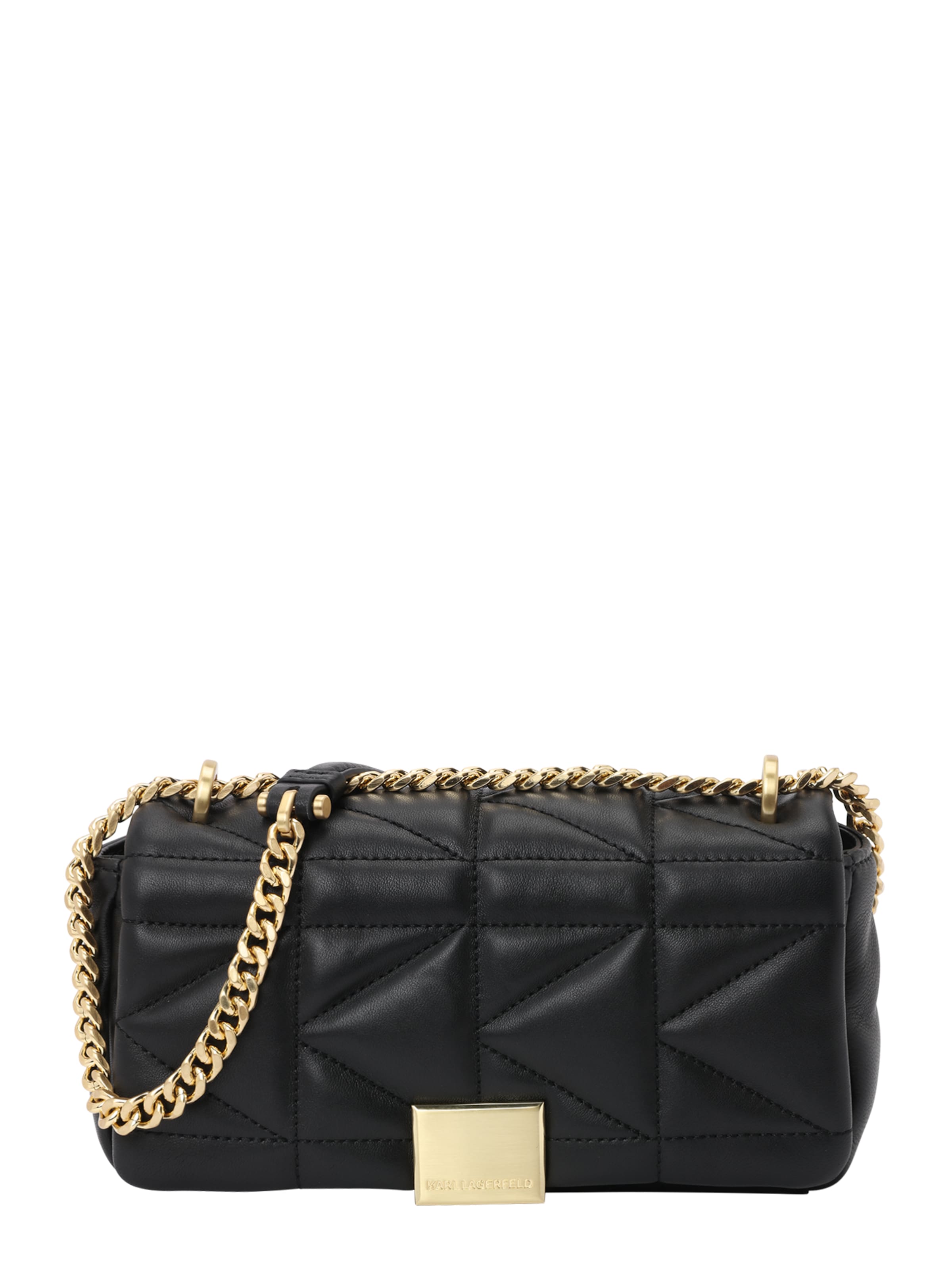 Karl Lagerfeld Taška přes rameno – černá: přední strana