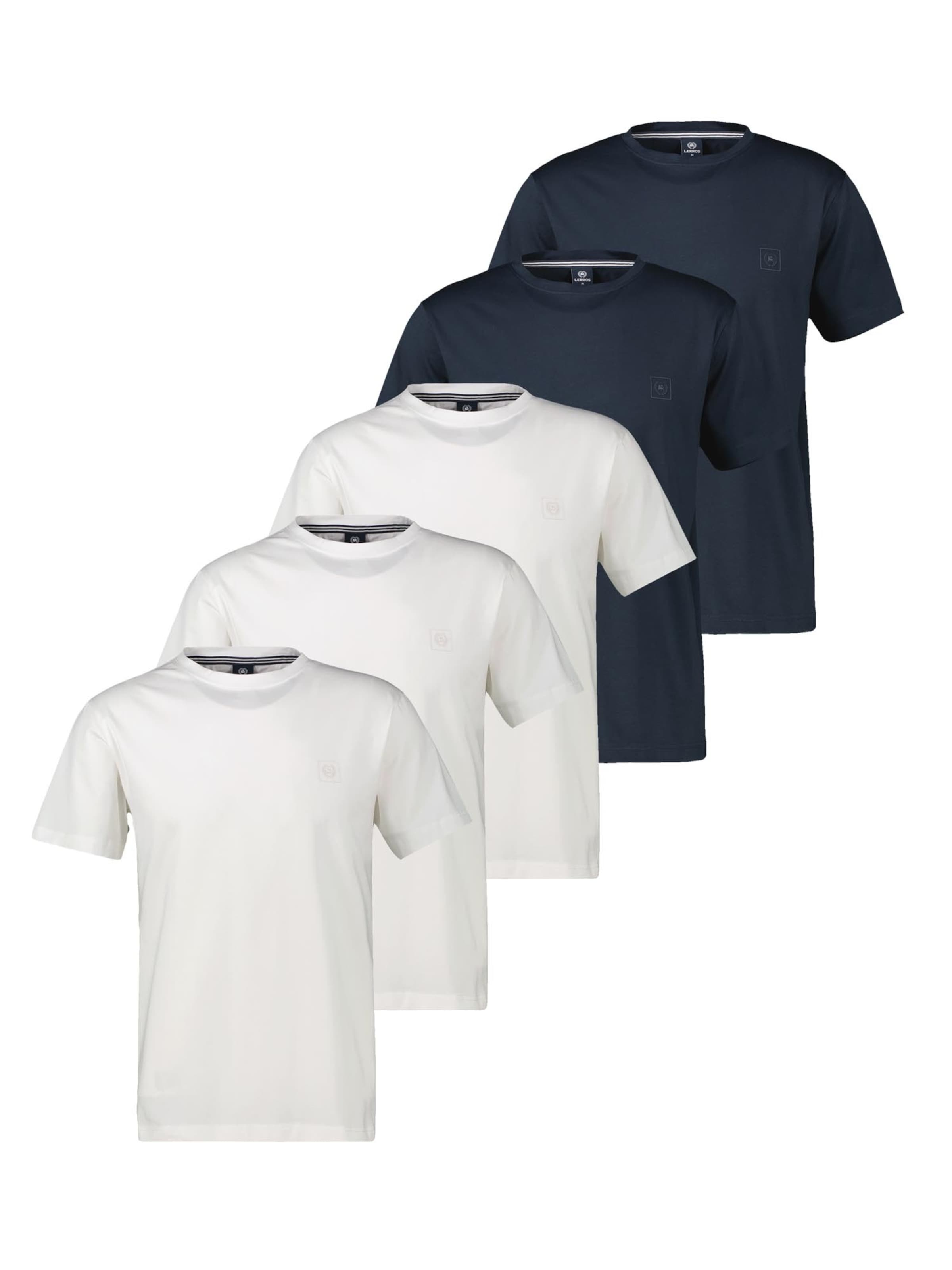 LERROS Shirt 'Basic'‌‌‌‌‌‌‌‌‌ in Blau: Vorderseite