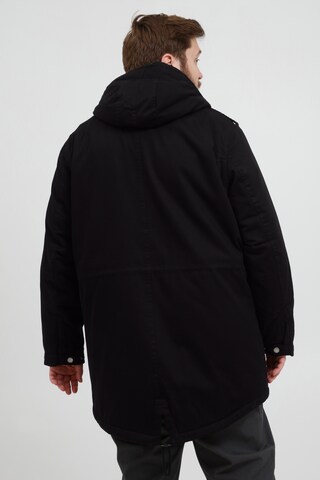 !Solid Between-Seasons Parka in Black