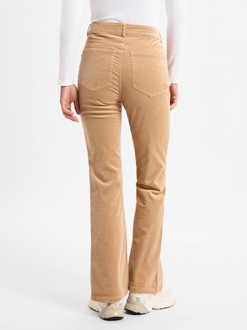 Regular Pantalon Marie Lund en marron