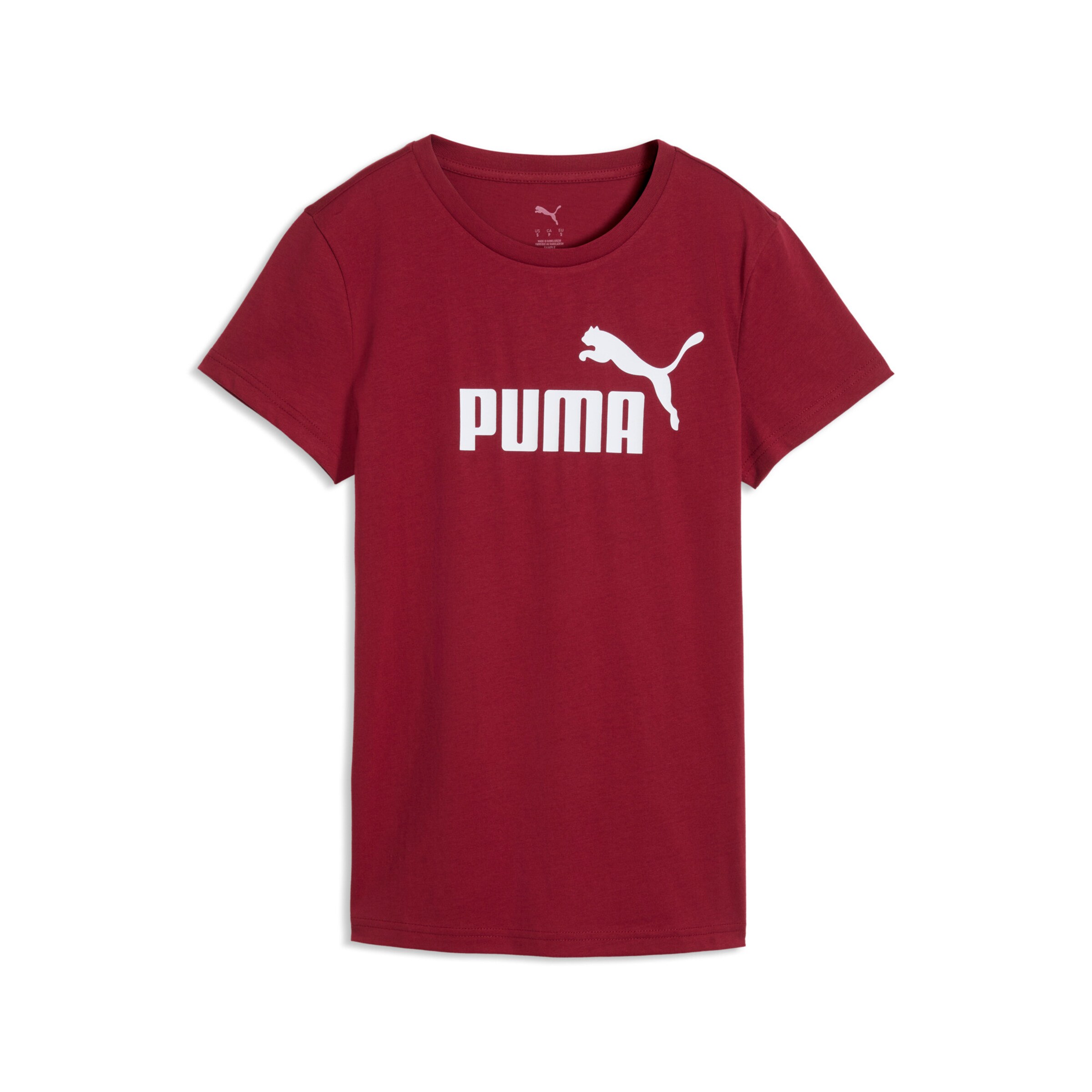 PUMA Performance Shirt 'Ess No. 1' in Red: front