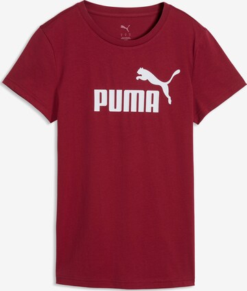 PUMA Performance Shirt 'Ess No. 1' in Red: front