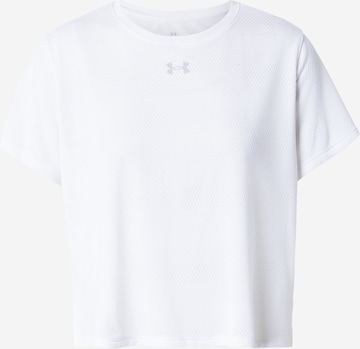 UNDER ARMOURTehnička sportska majica 'Velociti' - bijela boja: prednji dio