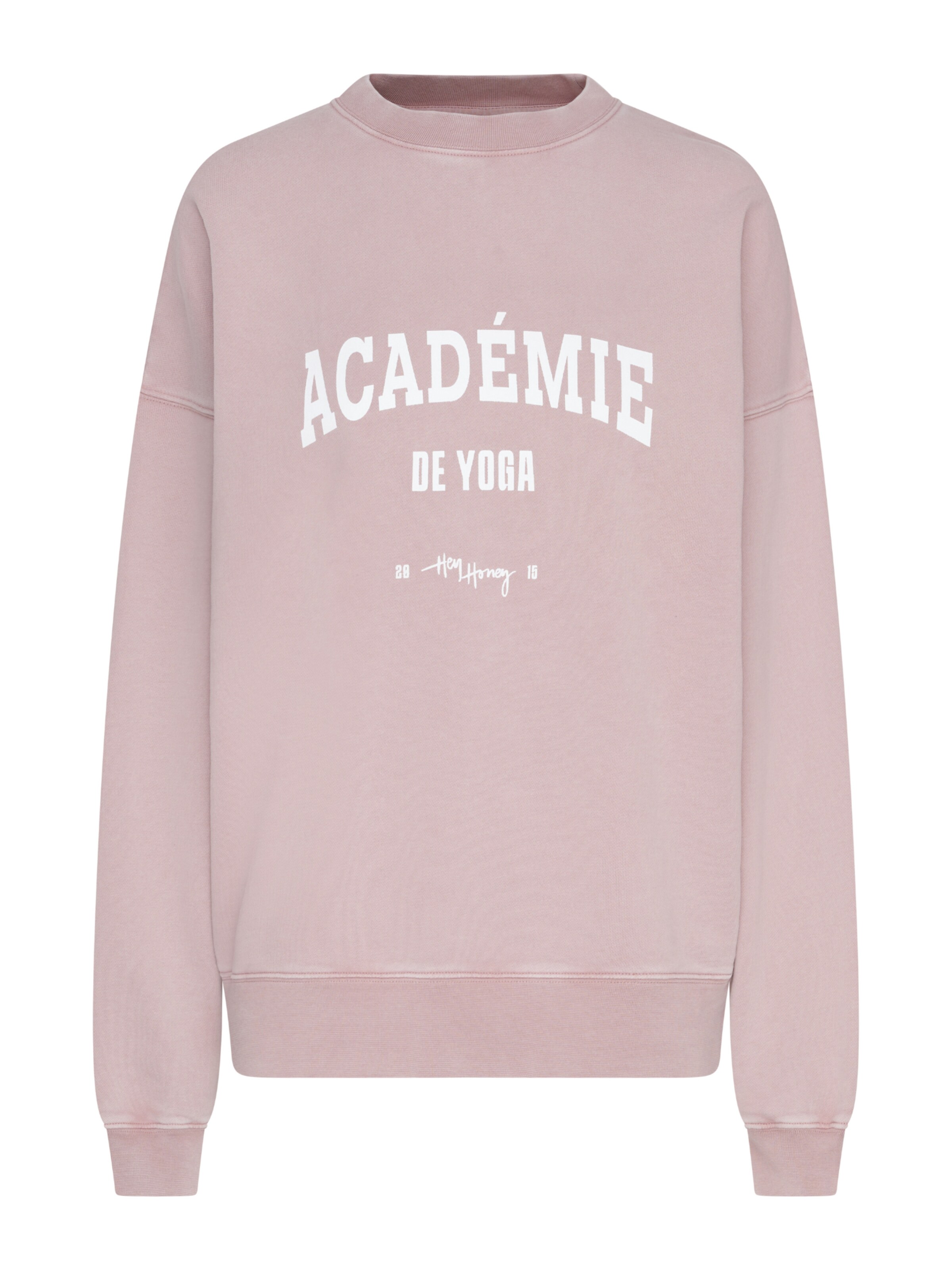 Sweat-shirt 'Academie' Hey Honey en rose