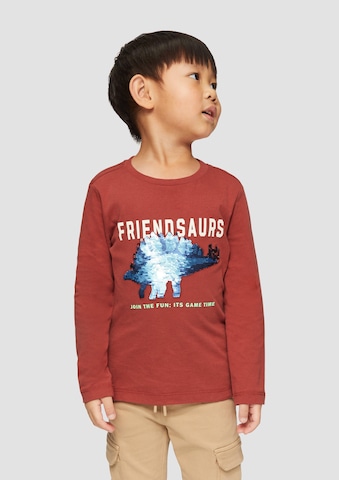 T-Shirt s.Oliver en rouge : devant